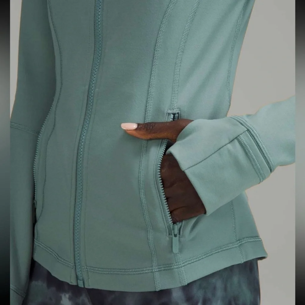 Lululemon Define Jacket Size 6 in Tidewater Teal - Picture 2 of 8